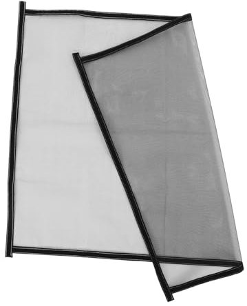 Selbstklebendes Fliegengitter, Verstellbar, Transparent, Schwarz