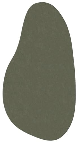 vidaXL Teppich HUARTE Kurzflor Weich & Waschbar Waldgrün 80x150 cm