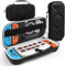 CloudValley Custodia per console Nintendo Switch 2, custodia rigida da viaggio per accessori e console Nintendo Switch 2, organizer per Switch 2 con tasche per accessori e giochi, nero
