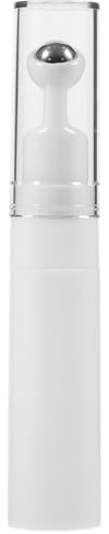 VICASKY Refillable Eye Cream Bottle with Rollerball Applicator Empty Cosmetic Bottle for Eye Cream Essential Oil Dispenser Travel Skincare Refills Leak-Proof Portable 10ml