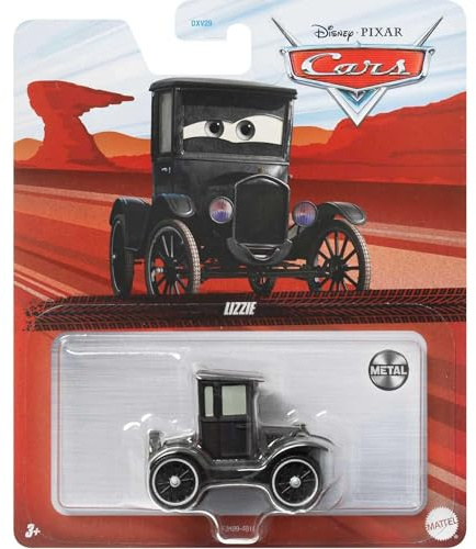 Disney Mattel cars, FJH99, 3 The Cast Lizzie vehicle