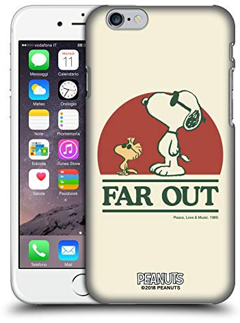 Head Case Designs Offizielle Zugelassen Peanuts Snoopy Woodstock Far Out Woodstock 50th Harte Rueckseiten Handyhülle Hülle Huelle kompatibel mit Apple iPhone 6 / iPhone 6s