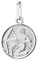 NKlaus Schütze Sternzeichen 925 Sterlingsilber 12mm Kettenanhänger Horoskop Zodiak 9145