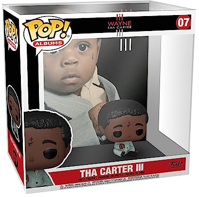 Funko Pop! Albums: Lil Wayne-Tha Carter III - Vinyl-Sammelfigur - Geschenkidee - Offizielle Handelswaren - Spielzeug Für Kinder und Erwachsene - Modellfigur Für Sammler und Display