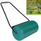 YRHome Rasenwalze Handwalze 57cm 46L Füllvolumen Metall Gartenwalze Gartenfräse Rasenlüfter Rasenroller befüllbar mit Wasser/Sand Durchmesser 32cm für Rasen und Acker (Grün)