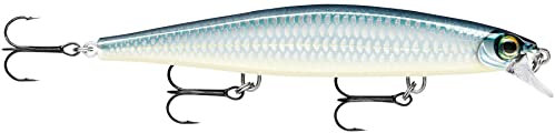 Rapala - Angelköder Shadow Rap - Angelzubehör Kunststoffkörper - Süßwasser-Spinnköder - Langsam sinkend - Lauftiefe: 0,6-1,2m - Größe: 11cm / 13g - Hergestellt in Estland - Baby Aspius