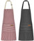 Riqiaqia 2 Pack kochschürze damen, küchenschürze mit 2 Taschen zum Kochen, Backen, Malen, Hausarbeit