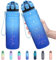 Zounich Trinkflasche Kinder Auslaufsichere 1L/700ml/500ml-BPA frei trinkflaschen Sport tritan Kunststoff Wasserflasche für Fahrrad, Schule, kohlensäure geeignet, spülmaschinenfest Sportflasche