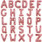 TONIFUL 52 Stück 40,6 cm rotgoldene Buchstaben A-Z Luftballons benutzerdefinierte Phrase Mylar-Folie Alphabet Buchstaben erstellen Sie Ihr eigenes Banner wiederverwendbar für Geburtstag Jahrestag