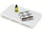 GOPLUS Caillebotis de Douche Antidérapant, Tapis de Bain Douche en HIPS pour Intérieur et Extérieur, Tapis de Sol avec Design à Lattes pour Baignoire, Piscine (55x34x4,5cm, Blanc)