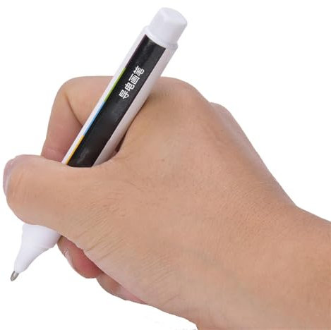 Stylo à Encre Conductrice pour la Réparation de Circuits Imprimés – Poudre de Métallique – Idéal pour la Peinture Conductrice électronique – Convient pour les Cartes électroniques