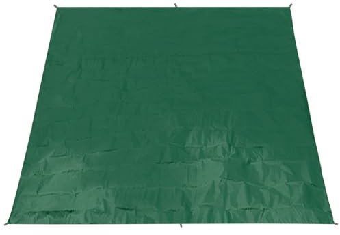 Azarxis Tapis de Sol Camping Tarp Ultra Léger Bâche de Tente Anti Pluie Toile de Tente Abri Couverture Auvent pour Randonnée Plage Pique-Nique (Vert armé, S - 150 x 220 cm)