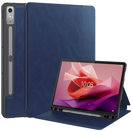 Lobwerk Schutzhülle für Lenovo Tab P12 TB370FU Xiaoxin Pad Pro 12.7 Zoll Slim Case Etui mit Standfunktion und Auto Sleep/Wake Funktion