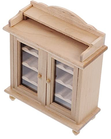 JOINPAYA Miniature Cabinet pour Maison De Poupée Meuble Échelle Accessoire Décoratif pour Cuisine Et Salle De Séjour pour Photographie Et Décor De Paysage
