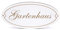 Dekolando Deko Türschild oval - Gartenhaus - Schild 15 x 7 cm - Schilder Türschilder Namensschilder Wohnung selbstklebend Holzschild Tür Holzschilder