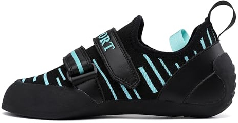 SerendipitousWhisper Boy's Girl's Rock Climbing Shoes,Beginners Indoor Bouldering Shoes,Breathable Non-Slip Gym Sport Shoes,Light And Comfortable,Suitable For Teenagers
