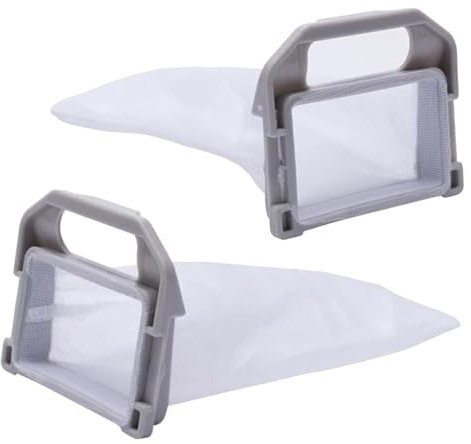Recogedor De Pelusas Para Lavadora,Bolsa De Filtro Para Lavadora | Piezas de reparación de lavadoras | Filtro de pelo para lavadora, removedor de pelo para lavandería, 2 paquetes, captura el pelo de p