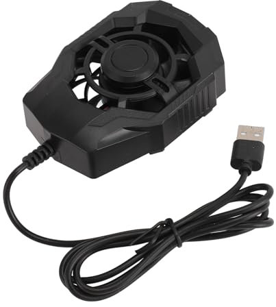 Phone Cooler USB Portable Phone Cooling Fan for Gaming and Video Watching, Lightweight with Large Cooling Area