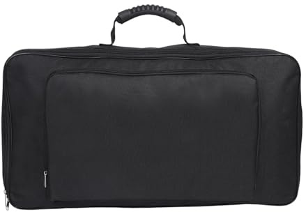 Harilla Tragetasche für Gitarreneffektpedalboards, Gigbags, Handtasche mit Tasche, wasserabweisende Pedalboard-Reißverschlusstasche für Konzertstudios