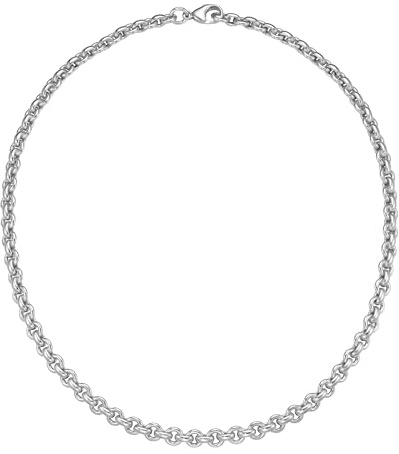 Smart Jewel Kette Kette Ankerkette, massiv, Silber 925