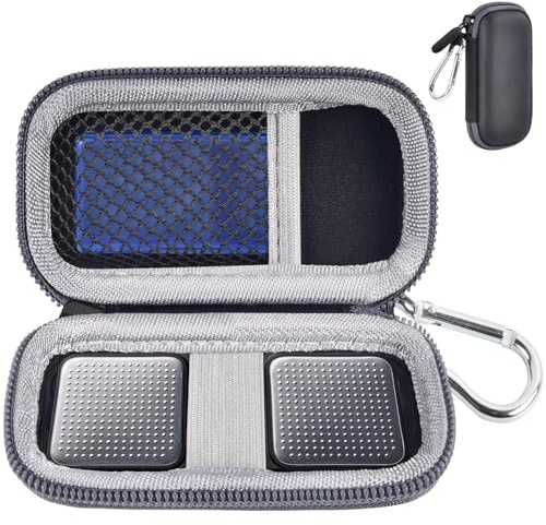 Funda para monitor de frecuencia cardíaca, compatible con AliveCor KardiaMobile Personal EKG/AliveCor KardiaMobile 6L/para Sec Heart Monitor, soporte de almacenamiento para organizador de píldoras
