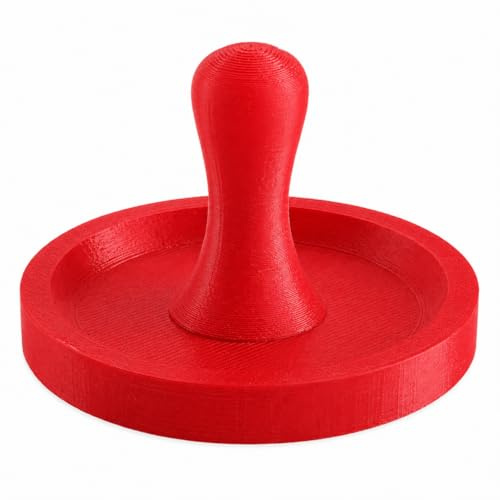 splash n color Coffee Tamper for Bialetti Moka Pot – Espresso Press Tool with Friction Fit Design | Compresses Grounds Evenly | Compatible with Stovetop Espresso Maker Funnel Baskets