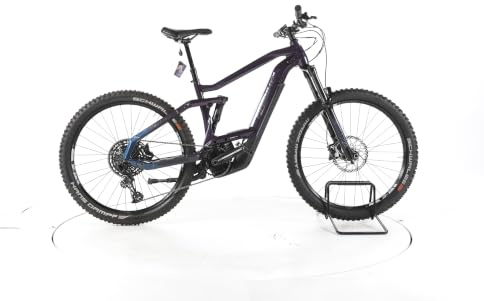 HAIBIKE E Bike AllTrail 8 E-Bike Fully Damen Herren 29 Zoll Elektrofahrrad, Bosch 85 Nm 625 Wh, 12 Gänge, Federgabel Hydraulische Scheibenbremse 168-178 cm lila (Generalüberholt)