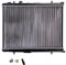 BESTPRICE 1x Radiatore acqua motore compatibile con PEUGEOT 206 CC (2D), 206 Hatchback (2A/C)