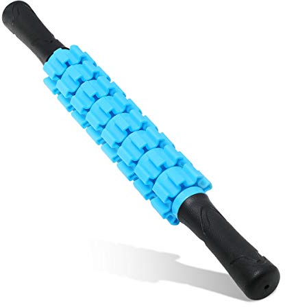 ZanLLW Muscle Roller Stick, Liposuction Massage Roller for Lymphatic Drainage, Athletes, Therapy Massage Roller Stick for Relief Muscle Soreness, Trigger Points, Help Runner Legs, Back Recovery