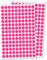 3000 Stück, 10mm Klebepunkte Runde Punktaufkleber Etiketten Markierungspunkte - Rosa