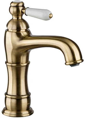 PaulGurkes Wasserhahn Nostalgie Bronze Einhandmischer Wasserhahn Retro