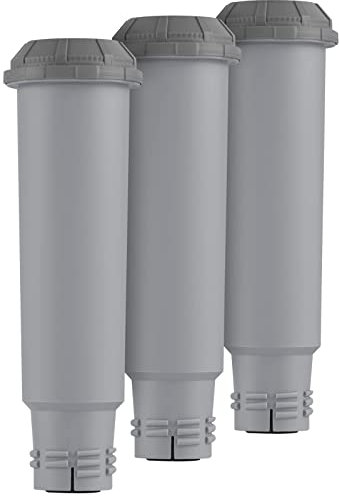 VIOLO 3 x Kaffeemaschinen-Wasserfilter | Ersatz Kompatibel mit KRUPS, BOSCH, SIEMENS | PZH Zulassung | Enthärtet Wasser | Verbessert den Geschmack | Entfernt Chlor und Schwermetalle