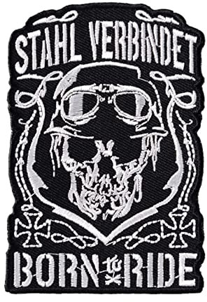 Spaß Kostet Rückenpatch Aufnäher Gross Stahl VERBINDET 25x35cm