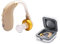 USB Rechargeable Mini Micro Devices with Digital Noise Cancelling Storage Case Drying Box Capsules,Digital Hearing aid for The Elderly (1 Piece)