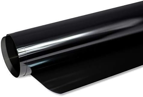 Solar Systems Panthera Scheibentönungsfolie 285c - Tönungsfolie für Auto Scheiben mit Montagesatz - Sonnenschutz Auto 85% Schwarz 50x300cm