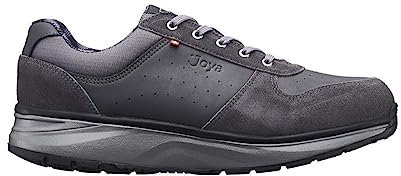 JOYA Dynamo Classic M Dark Grey II, Sneaker für Herren aus Leder, dunkelgrau