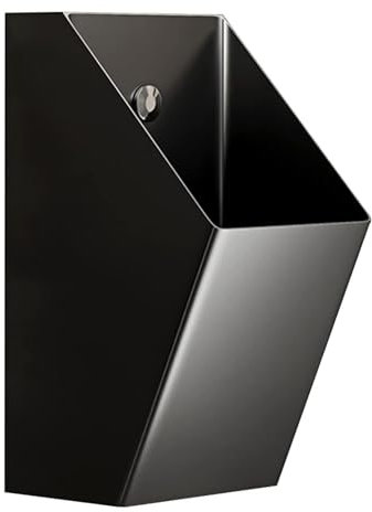 XDLYWUZIQ Kommerzielles Urinal Aus Edelstahl 304, Kommerzielles Spritzurinal Mit Sensor, Toiletten-Effizienzspül-Urinal Für Hotel-Flughafenbar,Black-Urinal