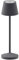 Lumisky EMILY ROCK Tischleuchte, kabellos, LED, warmweiß, dimmbar, Höhe 25 cm, Grau Anthrazit