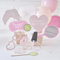 Ginger Ray Assortiment d'accessoires de cabine photo, accessoires de fête d'anniversaire, paquet de 10, Pink