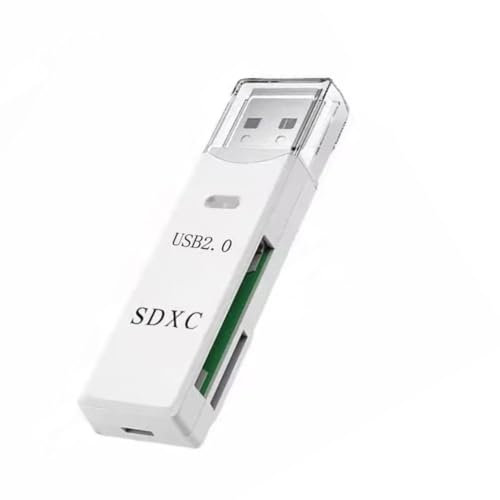 Lector de tarjetas USB 3.0 a micro SD TF adaptador de lectura de tarjetas de memoria de alta velocidad 2 portátiles 1 tarjeta PC para teléfono en accesorios