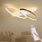 Epochglo LED Deckenlampe Wohnzimmer 52W, LED Deckenleuchte Dimmbar mit Fernbedienung, Led Deckenbeleuchtung mit der Speicher & Timing Funktion für Schlafzimmer Flur Küche Büro Esszimmer Balkon