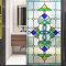 Lámina decorativa de privacidad esmerilada para ventana, estilo clásico, para puerta de cristal, ventana, pegatina para ventana para casa, oficina, 40 x 80 cm