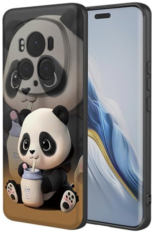BORYA Silicone Cover per Honor Magic6 Pro (Magic 6 Pro), Ultra Sottile Antiurto Morbida Antigraffio Premio TPU Custodia, Elegante Semplice Colore Modello Caso con Fodera Microfibra. P5