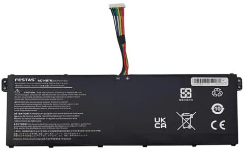 FESTAS ac14b7k - Batteria di ricambio per laptop Acer Nitro 5 515-42