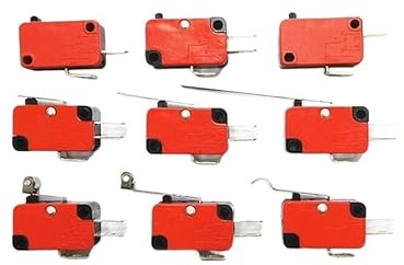Small Travel Limit Switch V-152-1C25 2pin Touch Self-resetting Switch V-15-1C25 V-152-1C25 V-153-1C25 V-154-1V25 Connector(V-151-1C25)