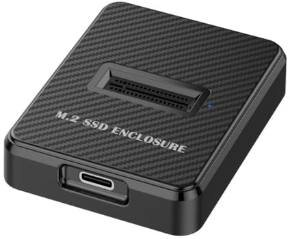 ChenYang Lector SSD M.2 NVME/SATA, USB 3.0/3.2 Gen 2 10Gbps Desktop M.2 adaptador carcasa SSD con chipset RTL9210B