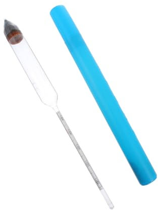 Milisten 2st Aräometer Aquarium Salzwassertester Salzhydrometer Für Aquarien Betta-fischzubehör Hydrometer Digital Aquarientester Spezifisch Salinometer Für Aquarien Angelwerkzeug Glas