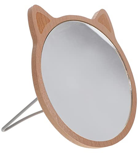 CANIGHT Espejo de Maquillaje de Dibujos Animados tocador portátil Taburete de tocador de Maquillaje Vanity Mirror espelhos maquiagem Mesa de Espejo Escritorio con Espejo de vanidad