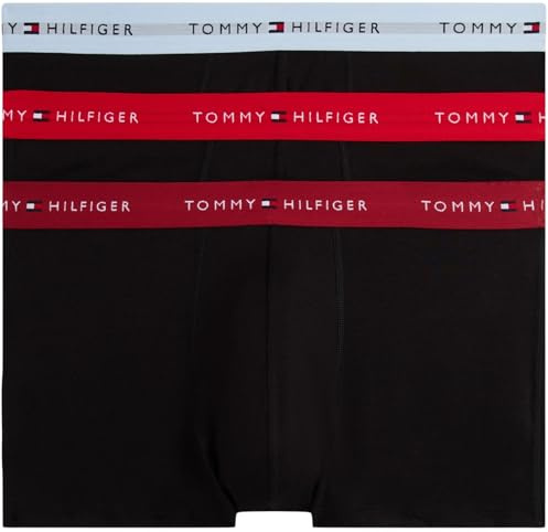 Tommy Hilfiger Men’s 3 Pack Trunks with Logo Waistband