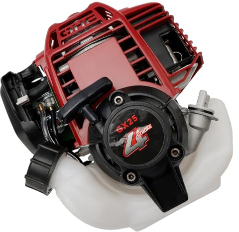 Areyourshop Moteur de débroussailleuse 4 Temps 25cc GX25 à Essence pour Honda GX25 pour Coupe-Bordures Tondeuse à Gazon avec démarrage à Rappel carburateur à Membrane